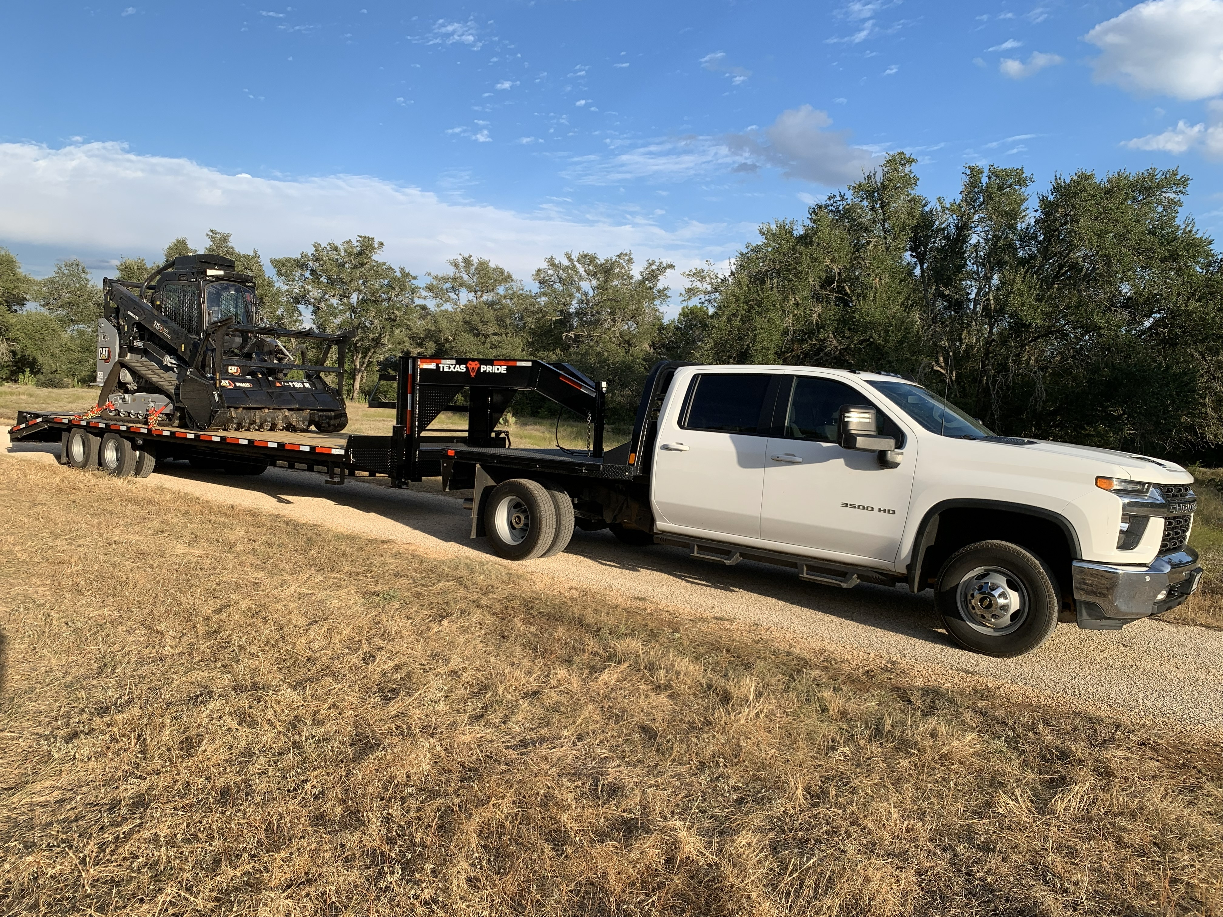 Truck with Loaded Trailer